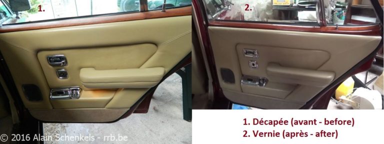 2-20 Restauration Pose des boiseries vernies