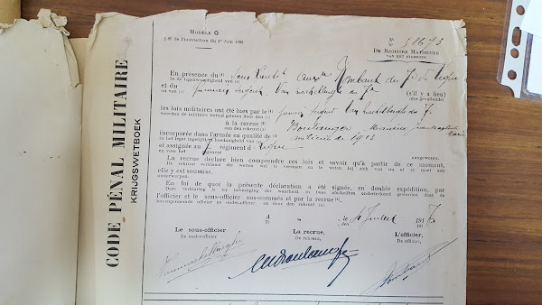 3-23 Après avoir passé toute la guerre dans les tranchées, Maurice Boulanger est tué quelques semaines avant l'armistice