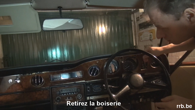 5 Dépose boiseries tableau de bord