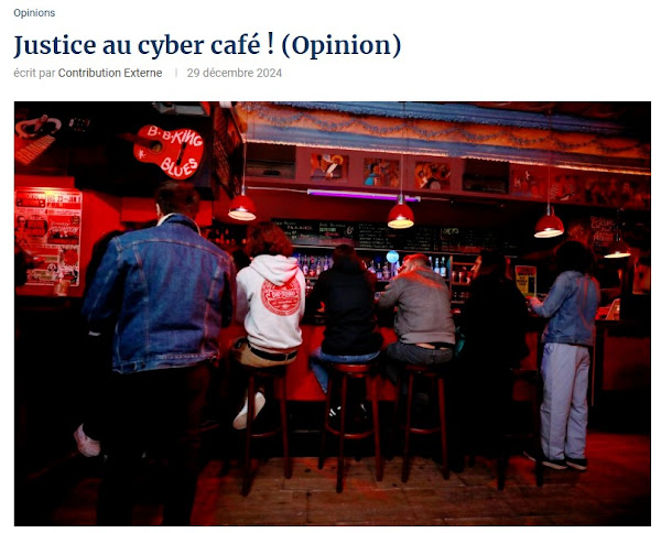 Justice au cyber café