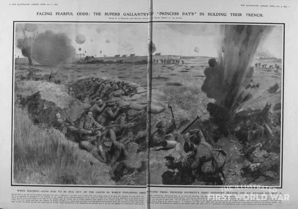La-deuxieme-bataille-dYpres-22-avril-au-25-mai-1915-5-1024x720 La deuxième bataille d’Ypres du 22 avril au 25 mai 1915, 112 000 soldats tués en un mois