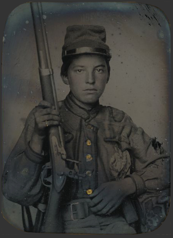 Soldat-sudiste Guerre de Sécession 1861-1865