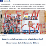 Cordon sanitaire incohérence carte blanche alain schenkels