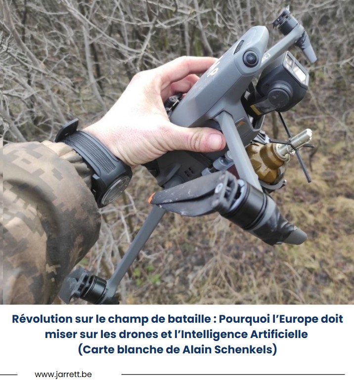 Drone lanceur de grenade