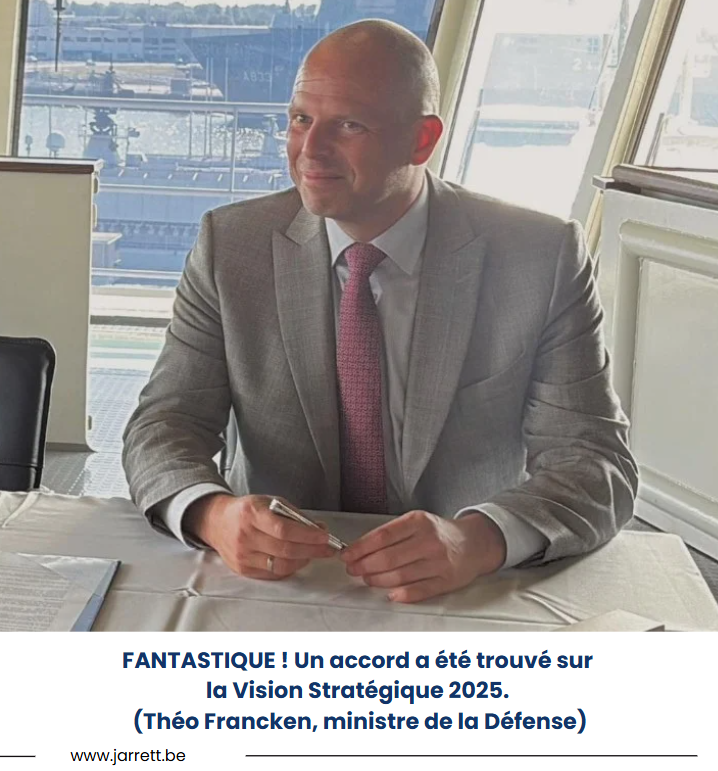 Fantastique un accord a été trouvé sur la vision strategique 2025 theo francken