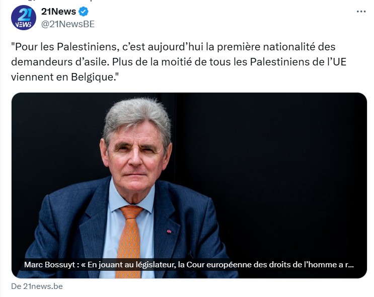 Palestiniens première nationalité demandeur d'asile