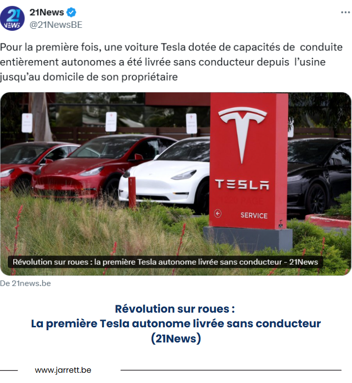 Première fois tesla model s conduite seul 80km jusque propriétaire