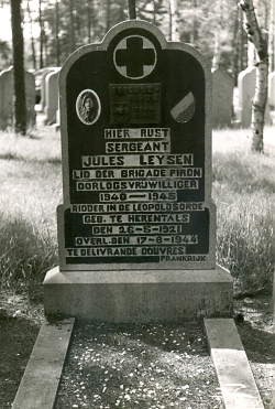 Sergent-Jules-LEYSEN-tombe Sergent Jules LEYSEN 1921-1944