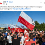 A la frontière allemande, les polonais s'organisent en milices pour rejouler les migrants lejdd