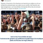 Amir et les francopholies de spa