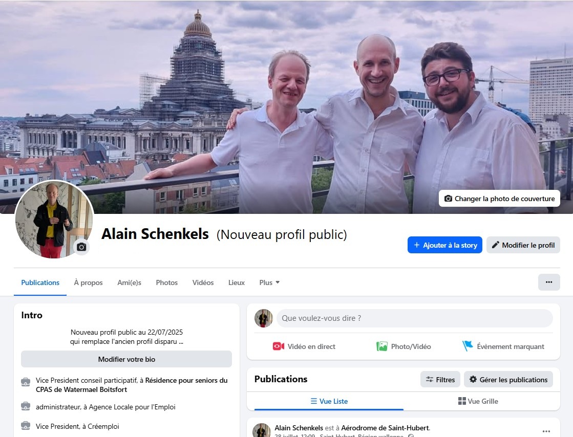 Rejoignez moi sur mon nouveau compte facebook