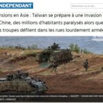 Tension en asie taiwan se prépare à une invation