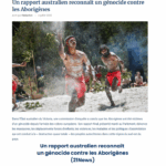 Un rapport australien reconnait un genocide contre les aborigènes