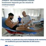 Solidaris des kinesitherapeutes wallons lourdement impactés par des retards de remboursement